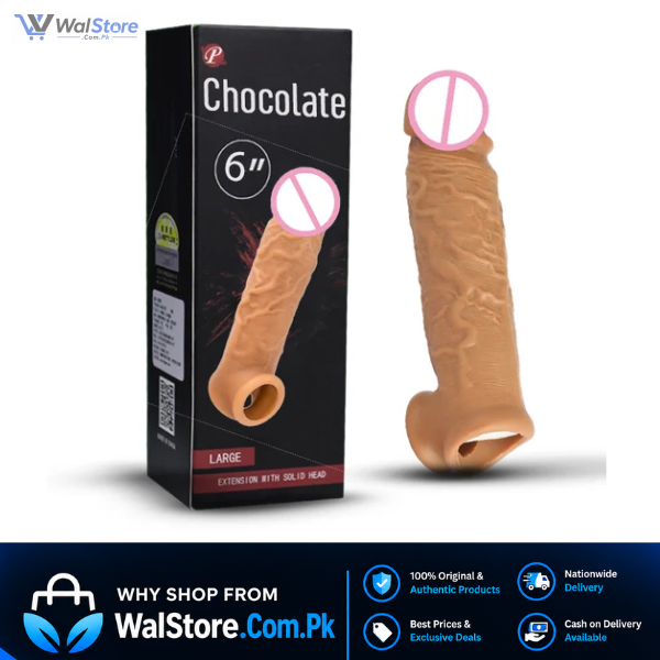 6 Inch Single Hole Silicone Reusable Condom In Pakistan thumbnail 3
