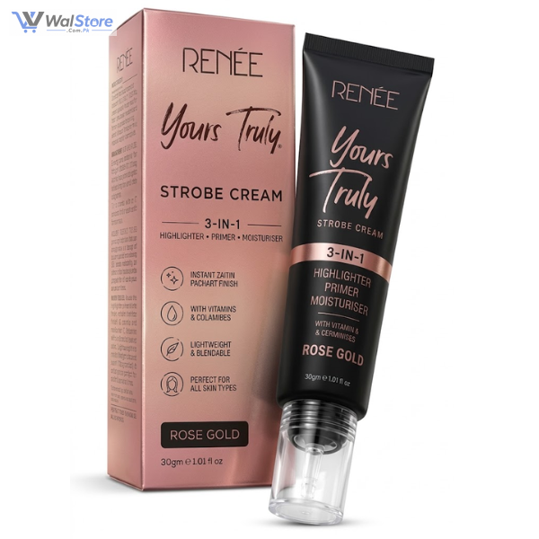 Renee Yours Truly Strobe Rose Gold Cream In Pakistan thumbnail 2
