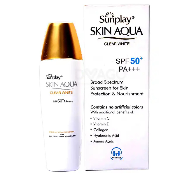 Skin Aqua Clear White Spf-50 Sunscreen In Pakistan thumbnail 2