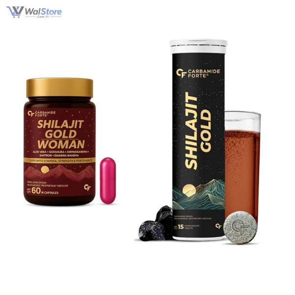 Carbamide Forte Shilajit/Shilajeet Gold Effervescent Tablets In Pakistan thumbnail 2