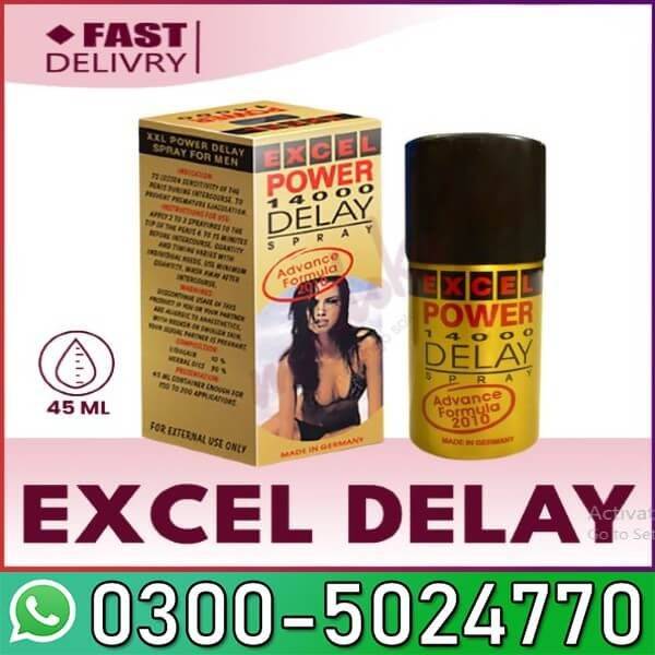 Excel Power 14000 Long Time Spray for Men's 45ml