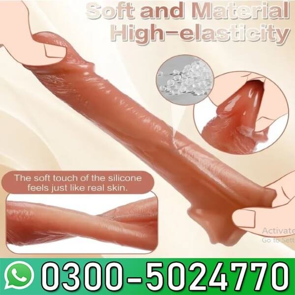 Experience 200% More Pleasure with Our Penis Condom Sleeve Extender