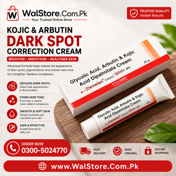 Glycolic Acid Arbutin Kojic Acid Dipalmitate Cream In Pakistan thumbnail 3