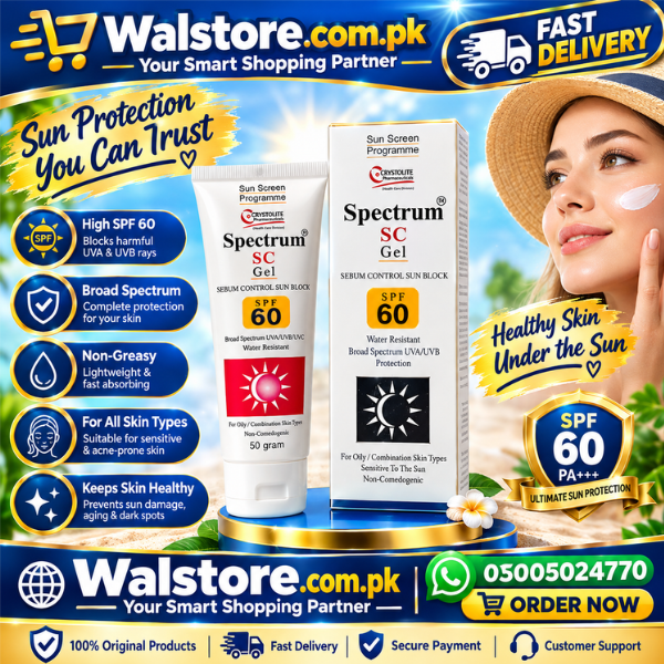 Spectrum SC Gel SPF-60 Price In Pakistan thumbnail 3