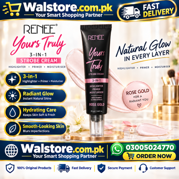 Renee Yours Truly Strobe Rose Gold Cream In Pakistan thumbnail 3