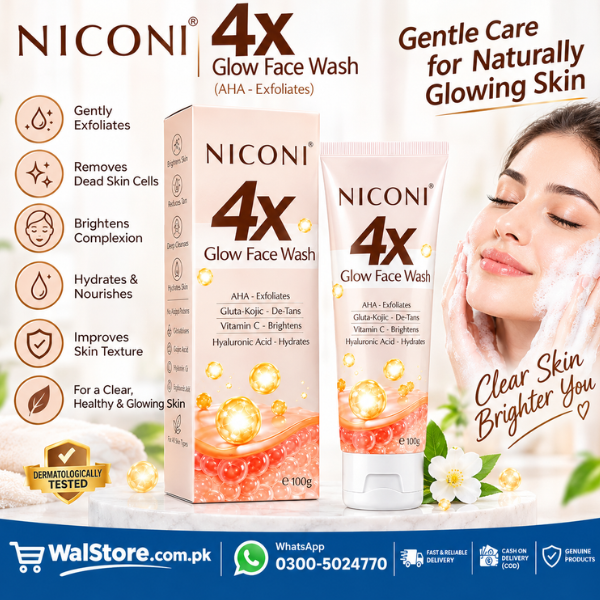 Niconi 4X De-Tan Facewash (100g) | For Men &amp; Women thumbnail 3
