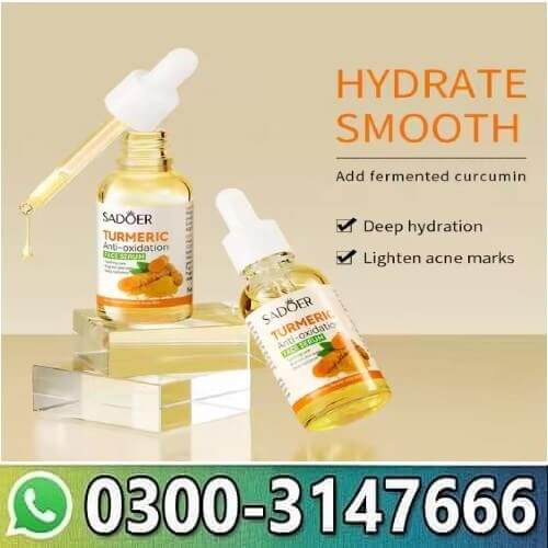 Sadoer Turmeric Anti Oxidation Face Serum In Pakistan thumbnail 2
