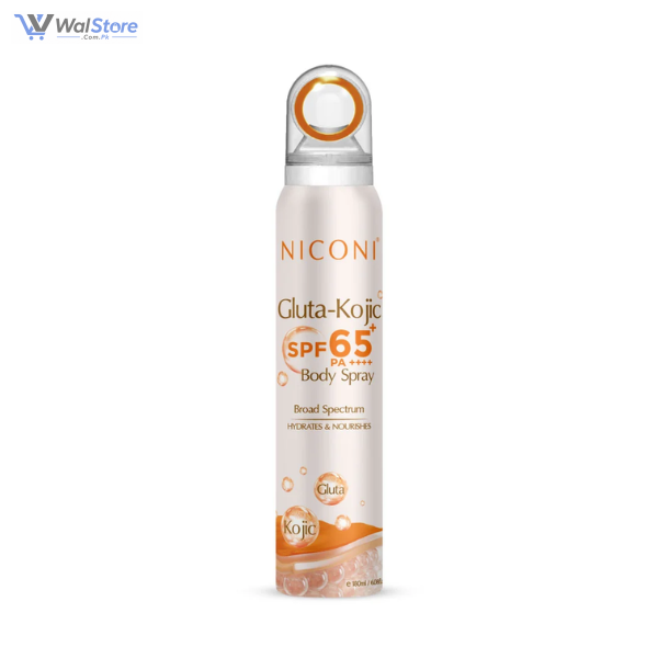 Niconi Gluta-Kojic SPF 65+ PA++++ Body Spray (180ml)