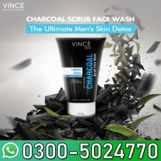 Activated Charcoal Scrub Face Wash for Men in Pakistan