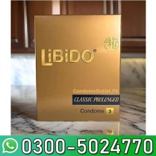 LiBiDo Classic Prolonged 3 Condoms